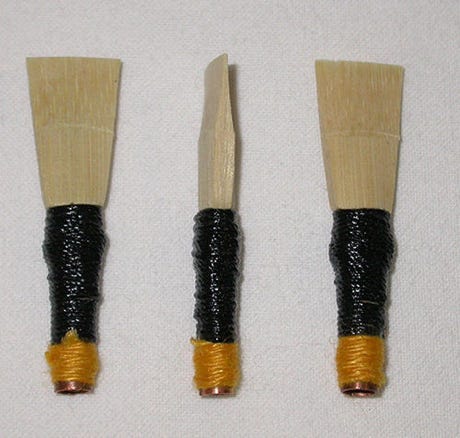 MacMurchie pipe chanter reeds